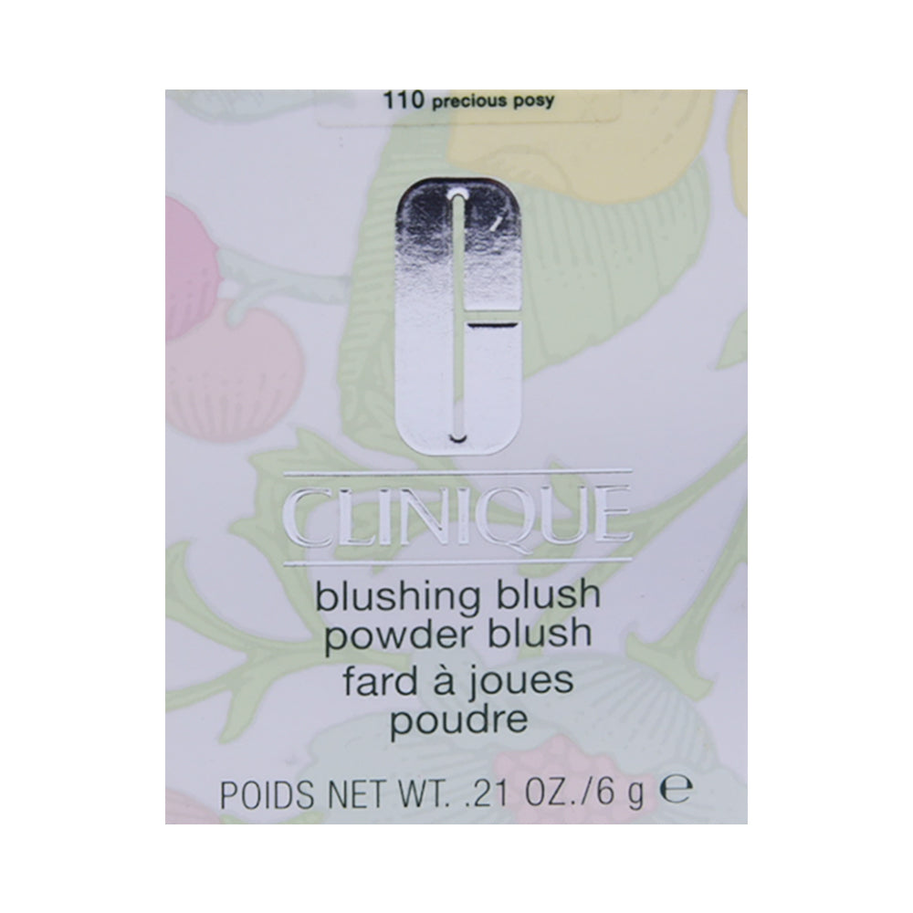 CLINIQUE BLUSHING POWDER BLUSH 110 PRECIOUS POSY 6G