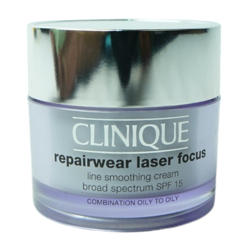 CLINIQUE REPAIR WEAR LASER LIN SMOOTHING CREAM SPF 15 50ML P
