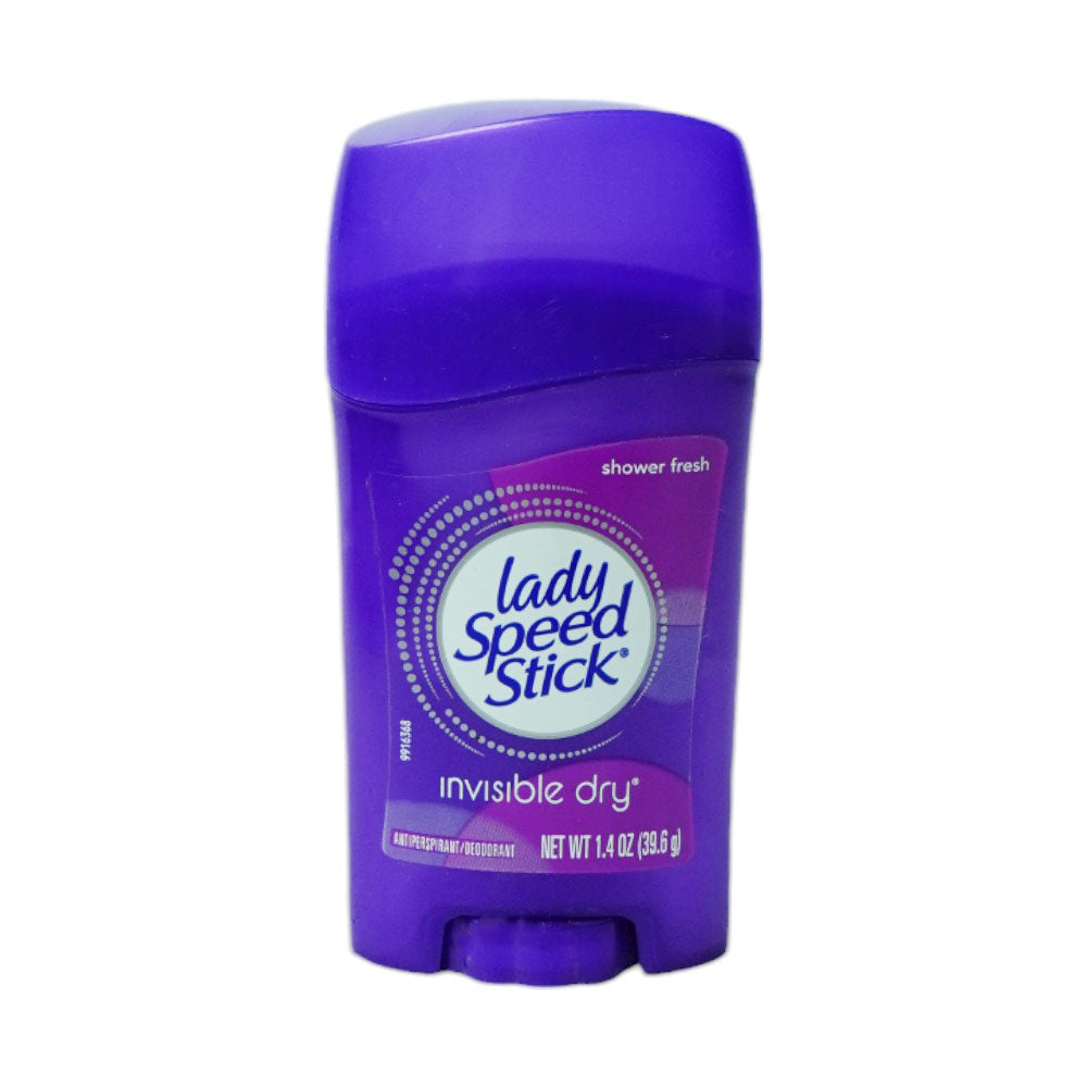 LADY SPEED DEO STICK SHOWER FRESH INVISIBLE DRY 40 GM