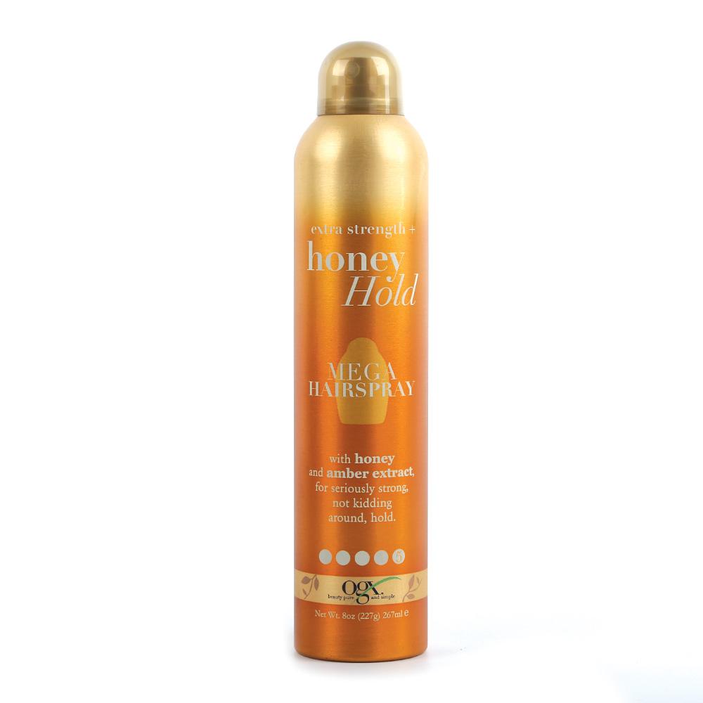 OGX HAIR SPRAY MEGA HONEY HOLD EXTRA STRENGTH 267 ML