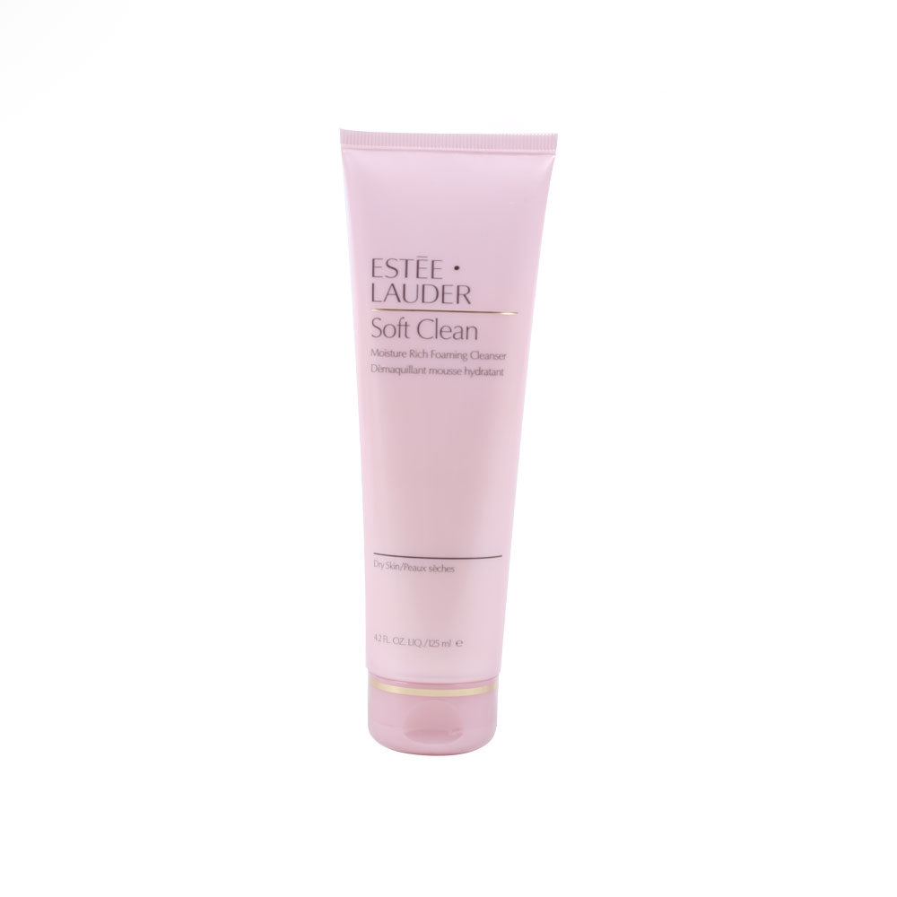 ESTEE LAUDER SOFT CLEAN MOISTURE RICH FOAMING CLEANSER 125ML