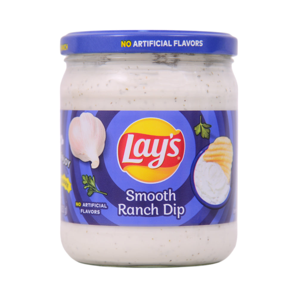 LAYS SALSA DIP SMOOTH RANCH 425.2 GM – Al-Fatah