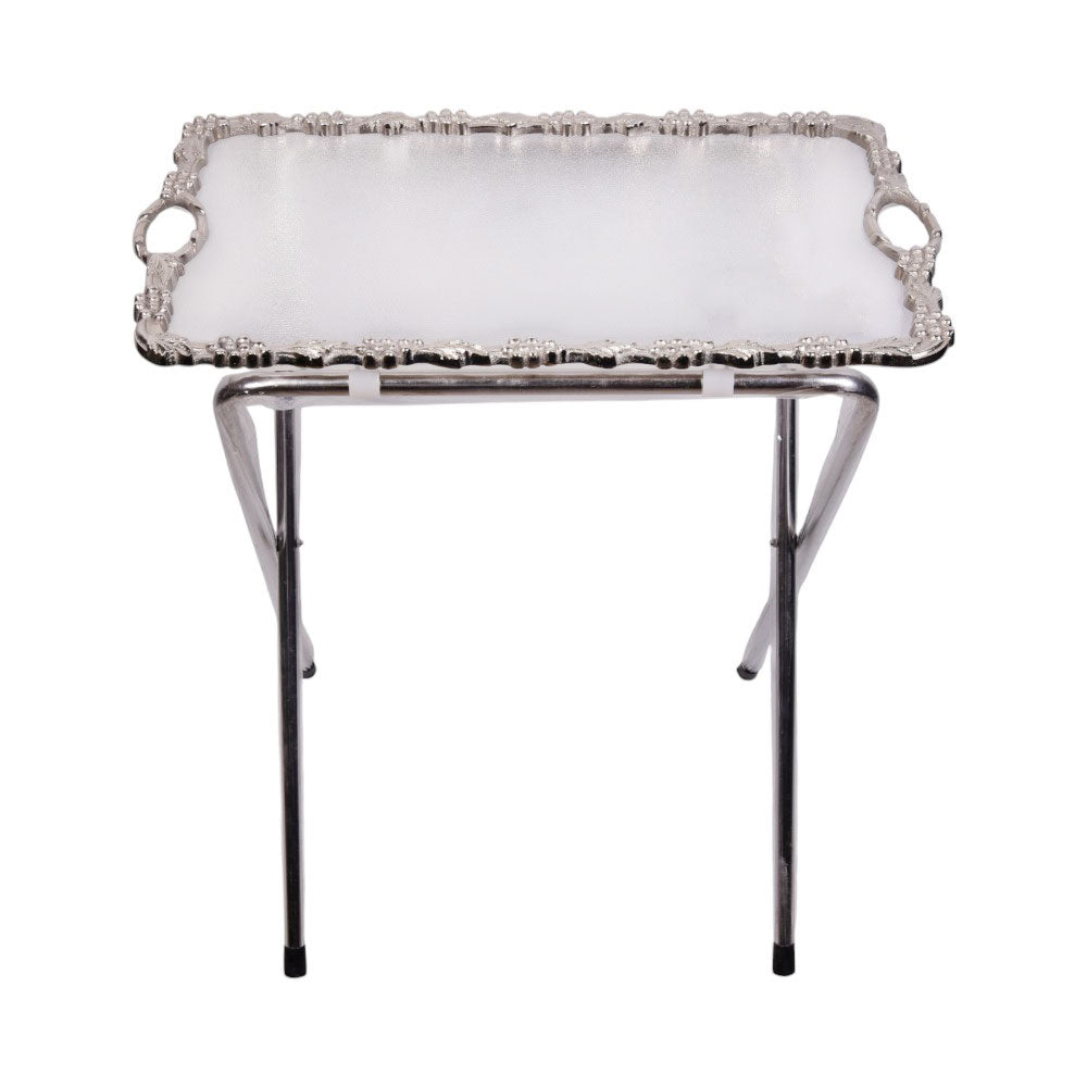 FRAME TEA TRAY SILVER LARGE 2028