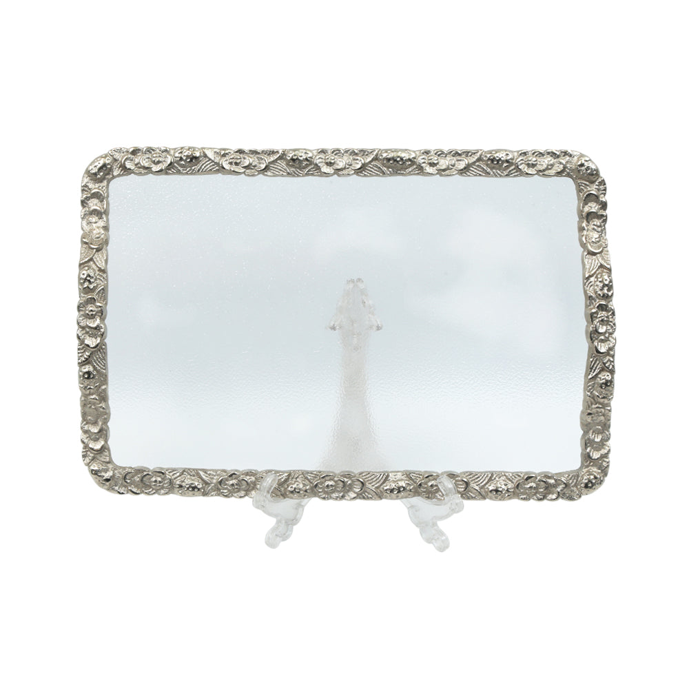 TRAY ACRYLIC SILVER MEDIUM 2003