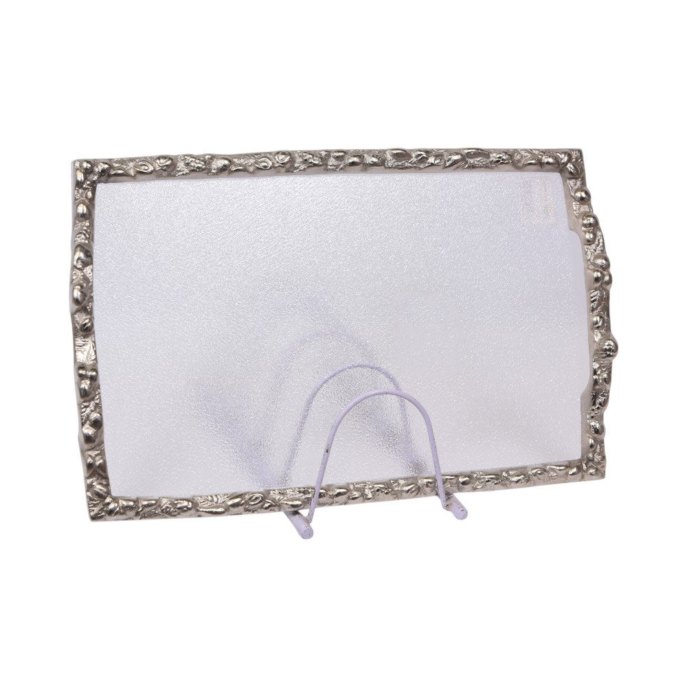 TRAY ACRYLIC SILVER MEDIUM 2004