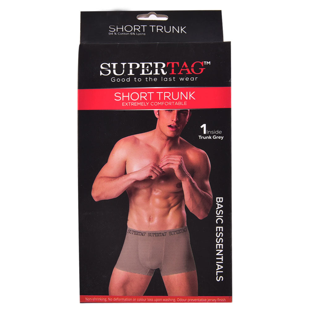 SUPER JERSEY BOXER GREY MEDIUM P1