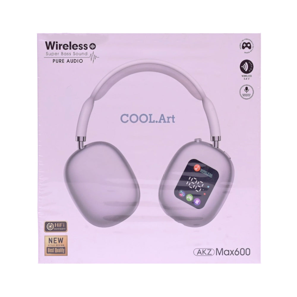BT HEADPHONE STINCO MAX600 WITH DISPLAY