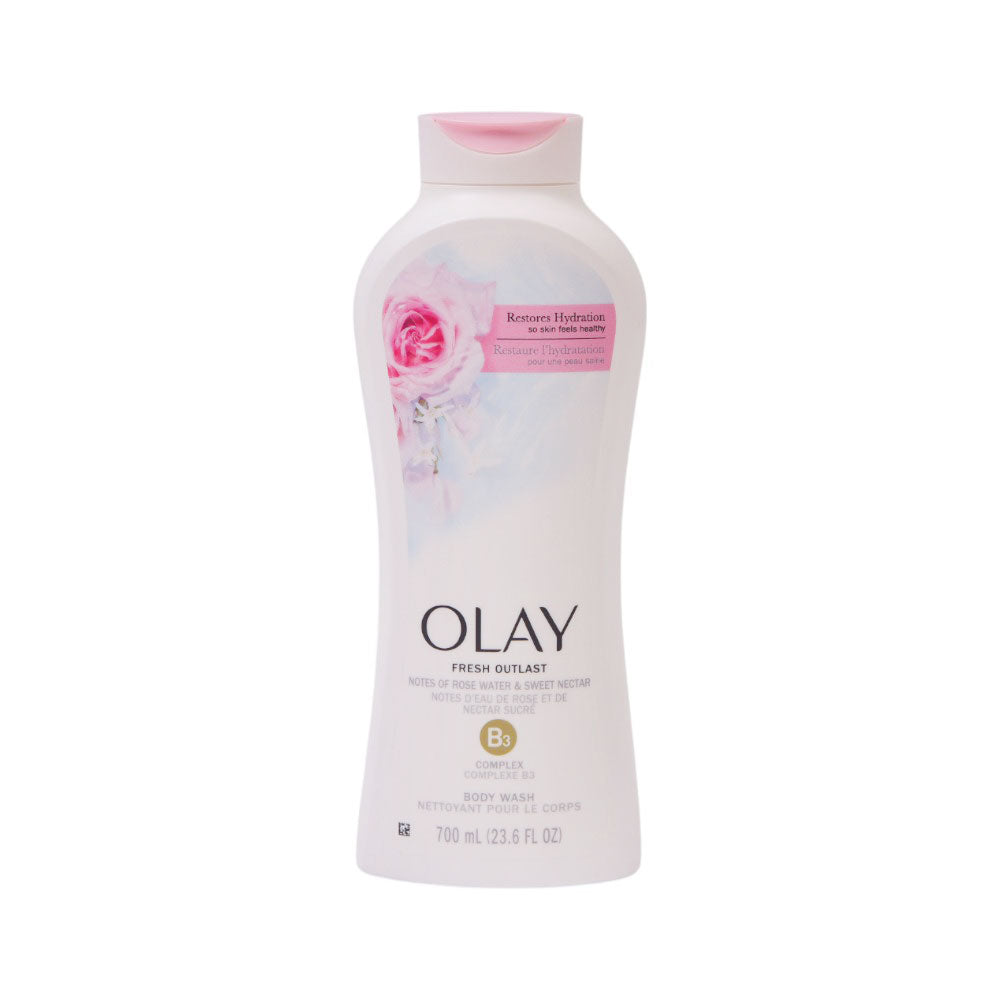 OLAY BODY WASH NOTES OF ROSE WATER & SWEET NECTAR 700 ML