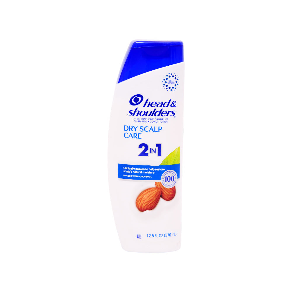 HEAD & SHOULDER SHAMPOO DRY SCALP CARE 2 IN1 370 ML