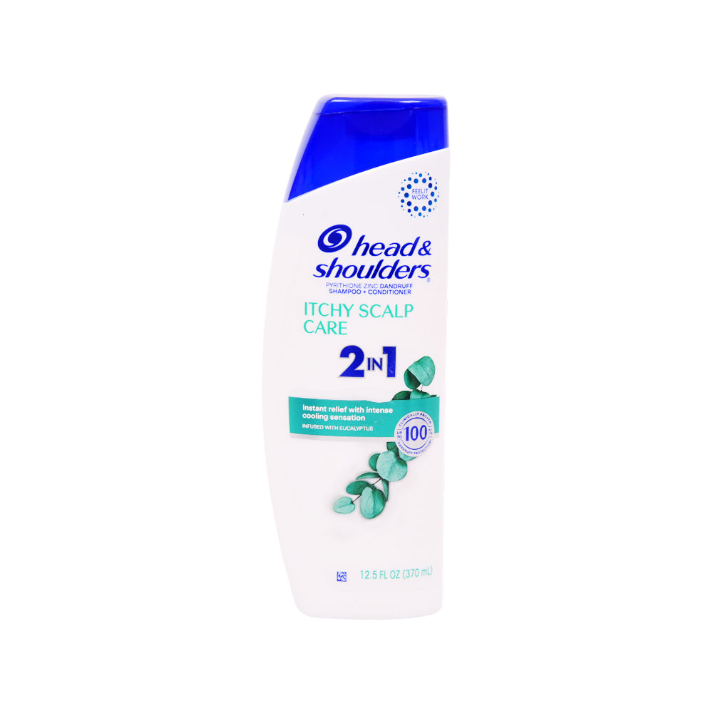 HEAD & SHOULDERS SHAMPOO 2IN1 ITCHY SCALP CARE 370 ML