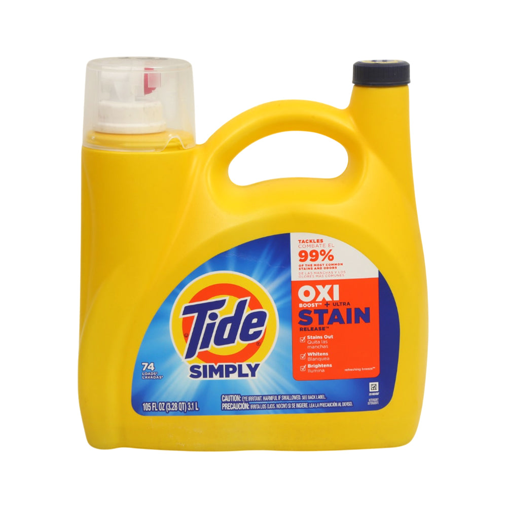 TIDE SIMPLY OXI+ULTRA STAIN RELEASE CLEANER DAYBREAK 3.1 LTR