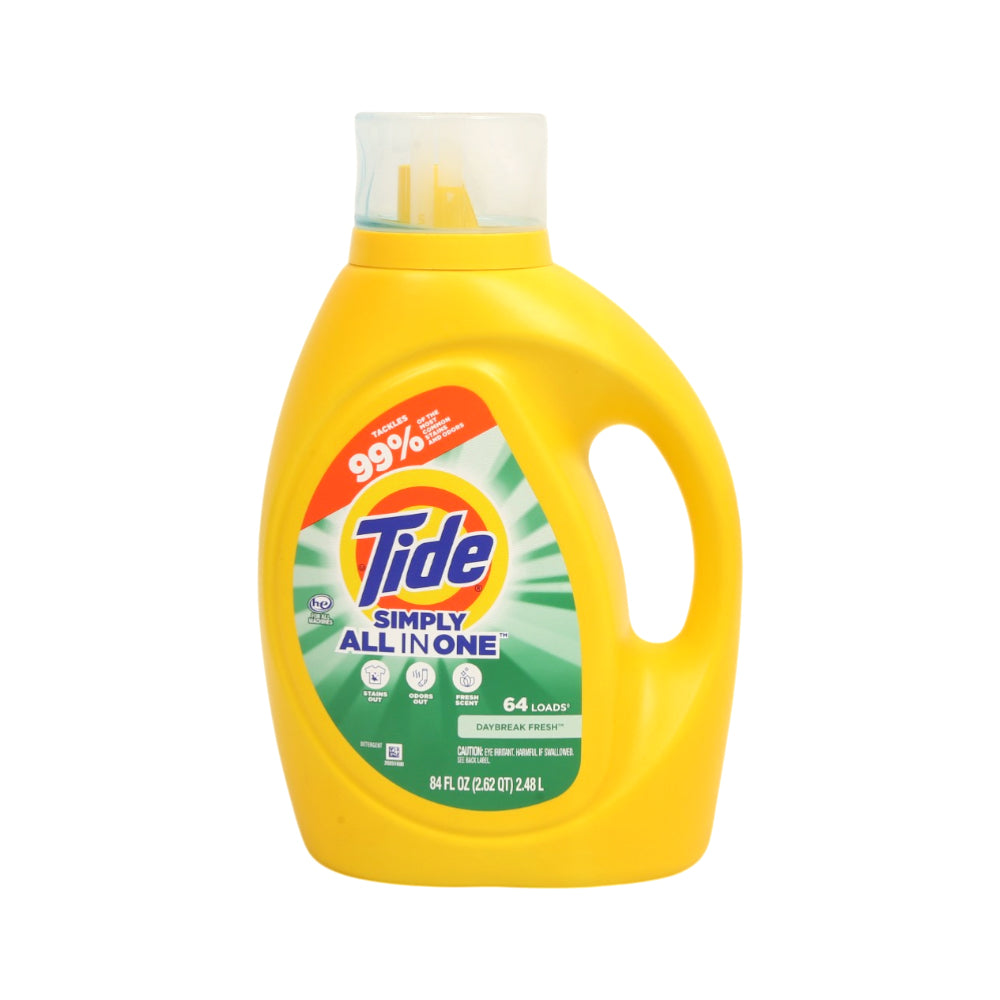 TIDE WASHING LIQUID SIMPLY ALL IN ONE DAYBREAK FRESH 2.48 LT