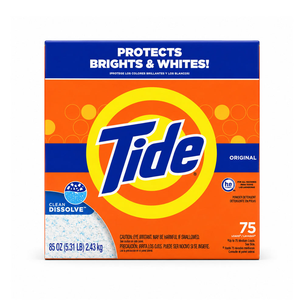 TIDE WASHING POWDER CLEAN DISSOLVE 2.43 KG