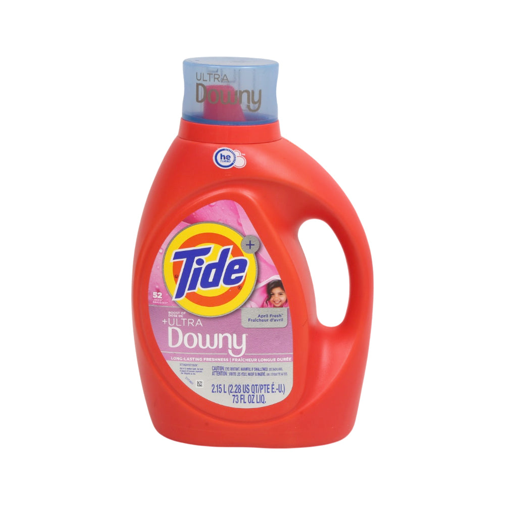 TIDE WASHING LIQUID ULTRA DOWNY APRIL FRESH 52 LOADS 2.15 LT