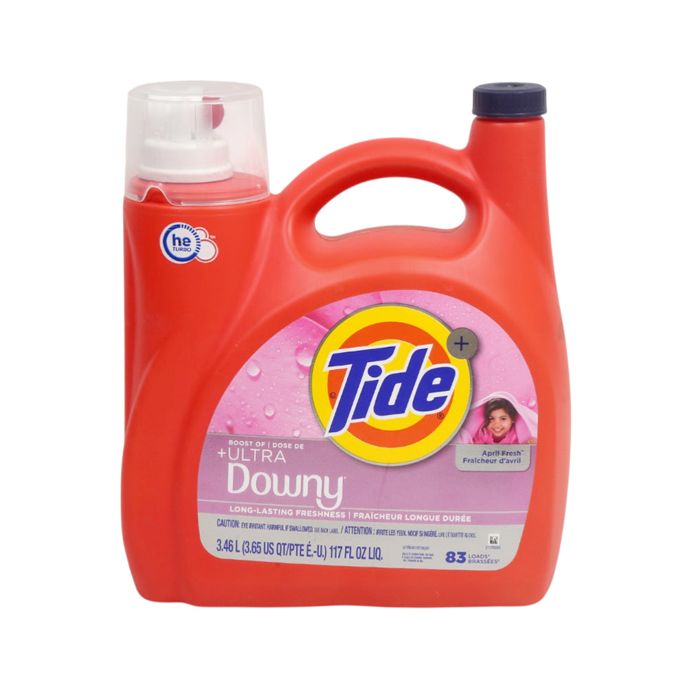TIDE WASHING LIQUID ULTRA DOWNY APRIL FRESH 83 LOADS 3.46 LT