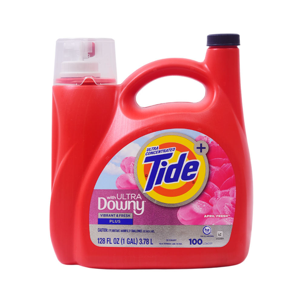 TIDE DETERGENT LIQUID ULTRA DOWNY VIBRANT & FRESH 3.78 LTR