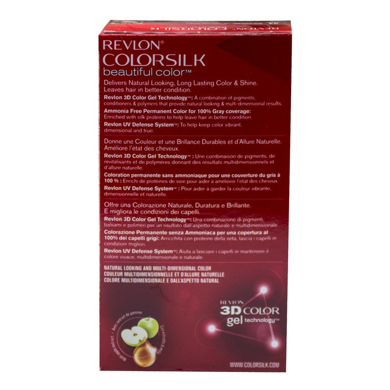 REVLON HAIR COLOR SILK DEEP BURGUNDY 34