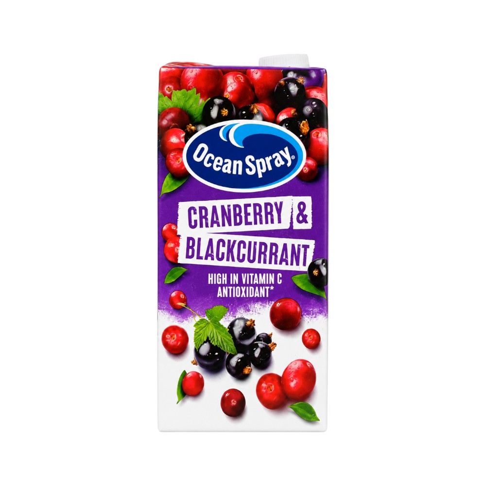OCEAN SPRAY CRANBERRY & BLACKCURRANT 1LTR