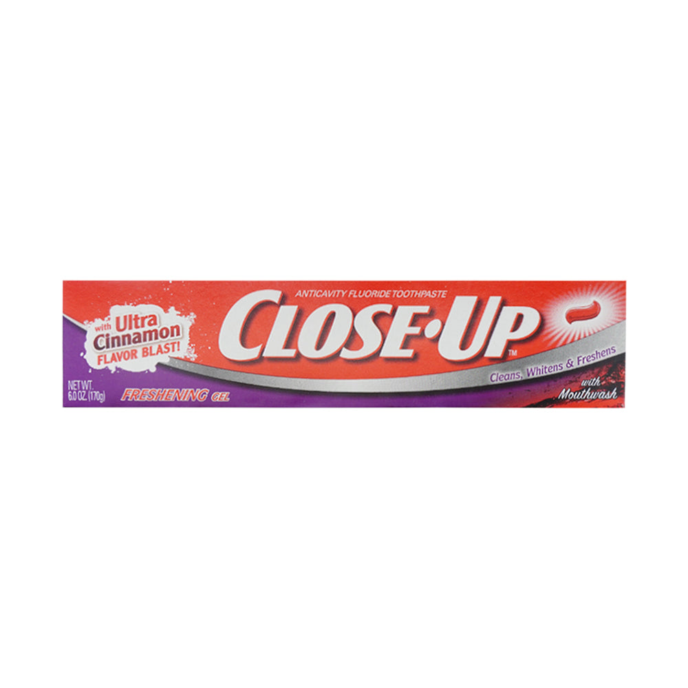 CLOSE UP TOOTH PASTE ULTRA CINNAMON REFRESHING GEL 170 GM