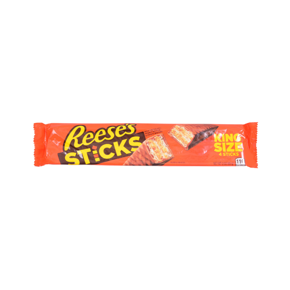 REESES CHOCOLATE STICKS KING SIZE 4 STICKS BAR 85 GM
