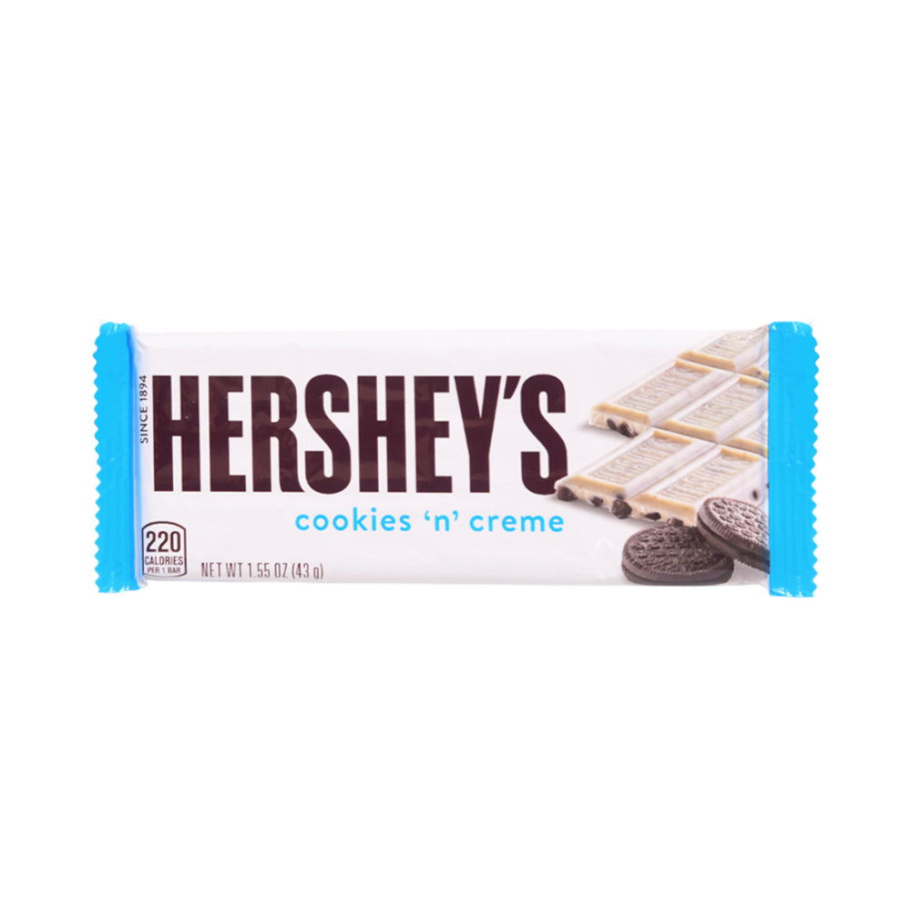 HERSHEYS CHOCOLATE COOKIES AND CREME 43 GM