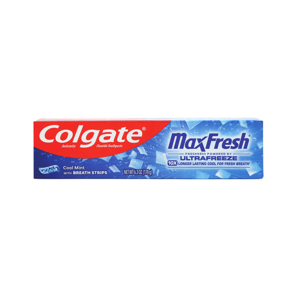 COLGATE TOOTH PASTE MAX FRESH ULTRAFREEZE COOL MINT 178 GM