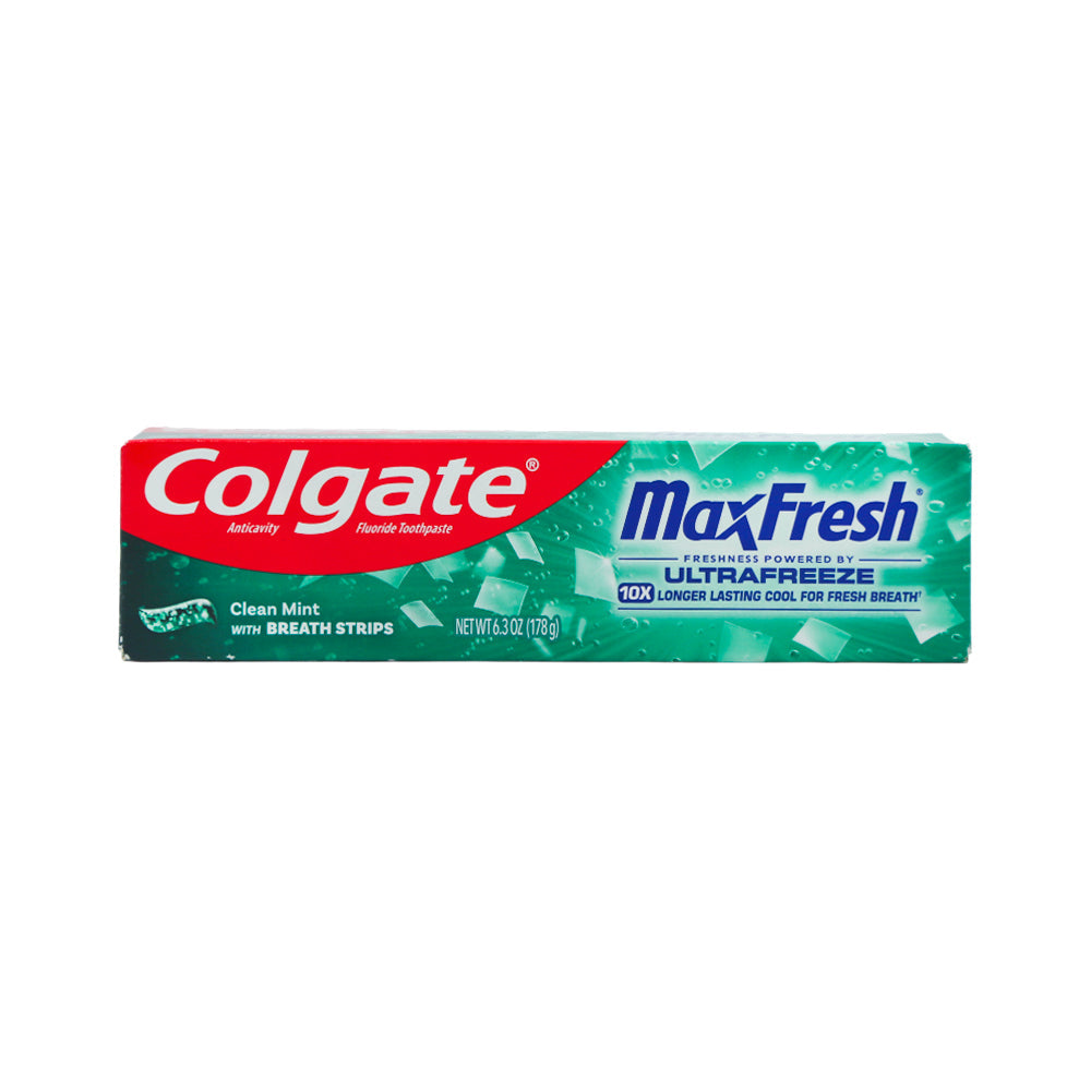 COLGATE TOOTH PASTE MAX FRESH ULTRAFREEZE CLEAN MINT 178 GM