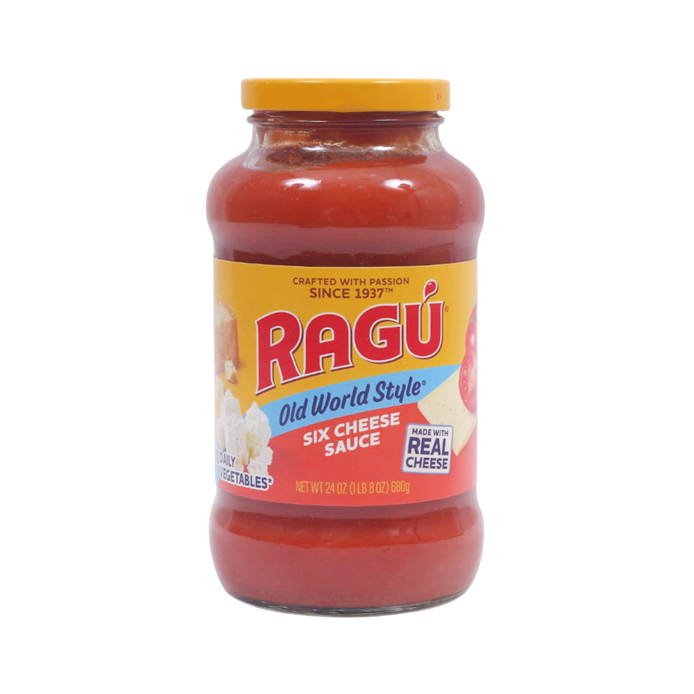 RAGU SAUCE SIX CHEESE 680 GM
