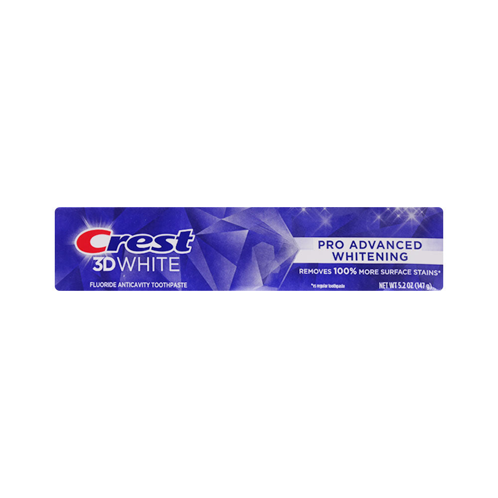 CREST TOOTH PASTE 3D WHITE ADVANCED WHITENING 147 GM