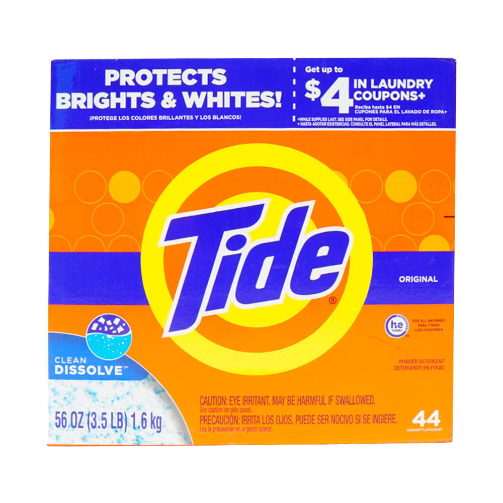 Tide Washing TIDE WASHING POWDER ORIGINAL 40 LOADS 1.6 KG – Al-Fatah