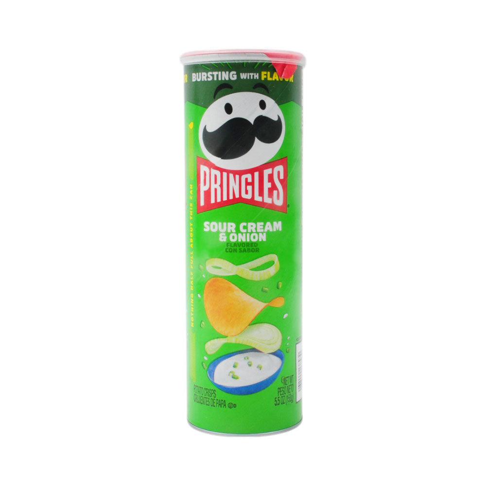 PRINGLES CHIPS SOUR CREAM AND ONION 158 GM