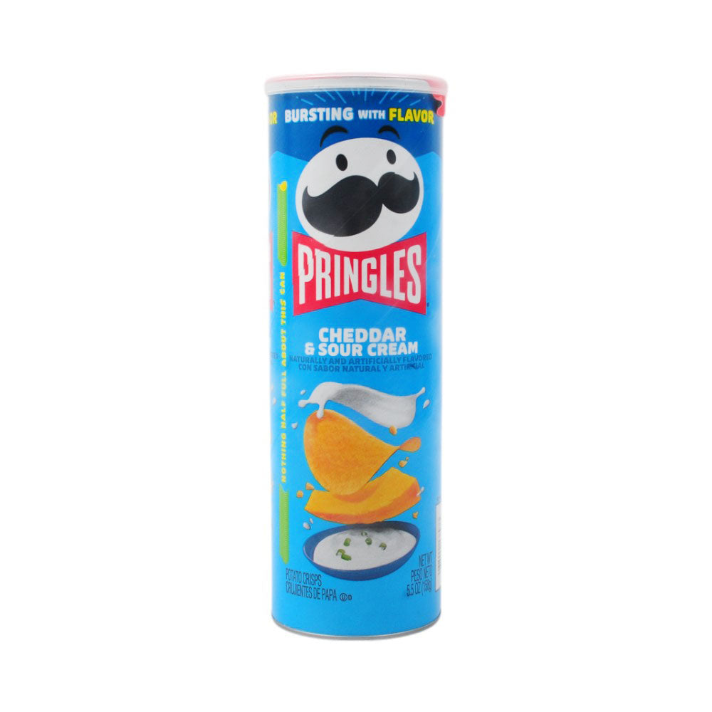 PRINGLES CHIPS CHEDDAR & SOUR CREAM 158 GM BASIC