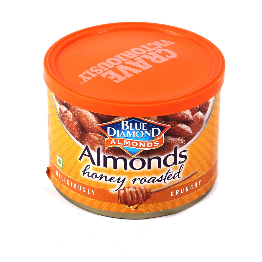 BLUE DIAMOND ALMONDS HONEY ROASTED TIN 150 GM – Al-Fatah