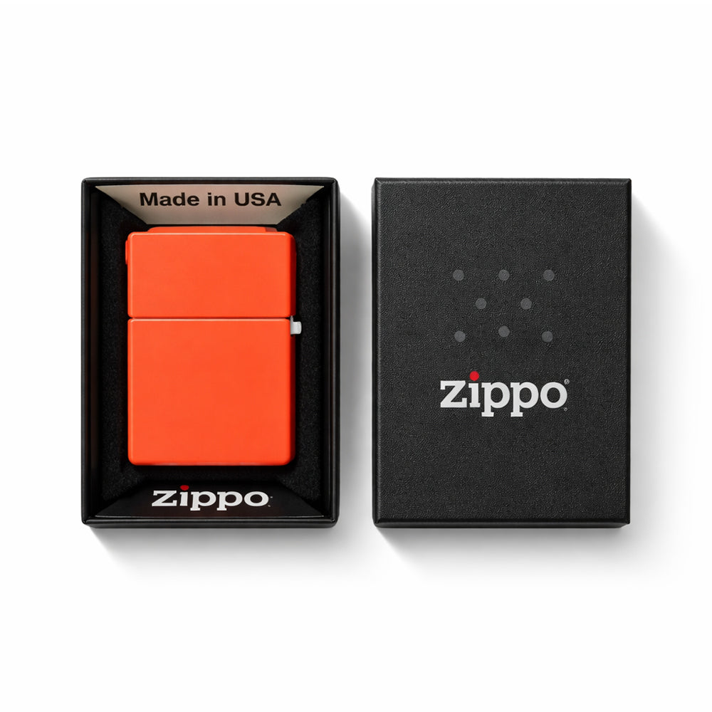 ZIPPO LIGHTER REG ORANGE MATTE 7406231