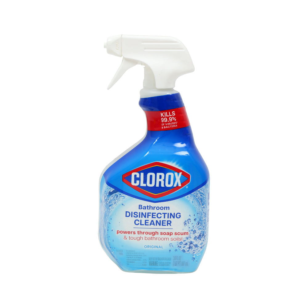 CLOROX BATHROOM CLEANER DISINFECTING ORIGINAL 887 ML