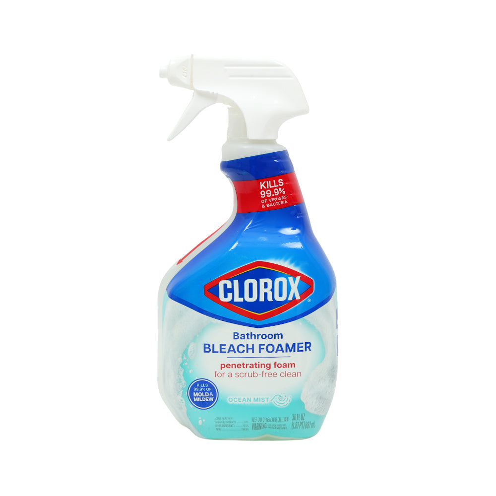 CLOROX BATHROOM BLEACH FOAMER PENETRATING FOAM 887 ML