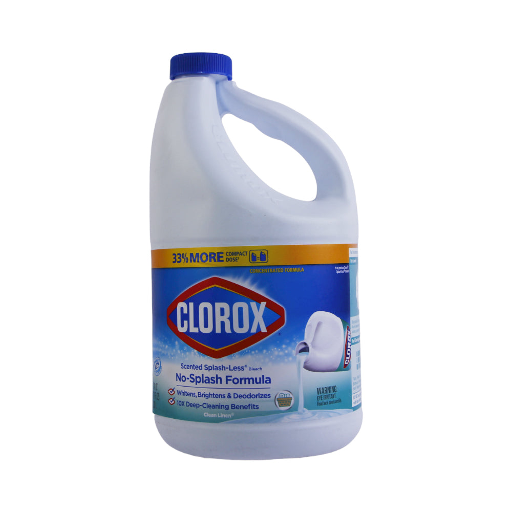 CLOROX WASHING BLEACH NO-SPLASH 10X CLEAN LINEN 2.28 LTR