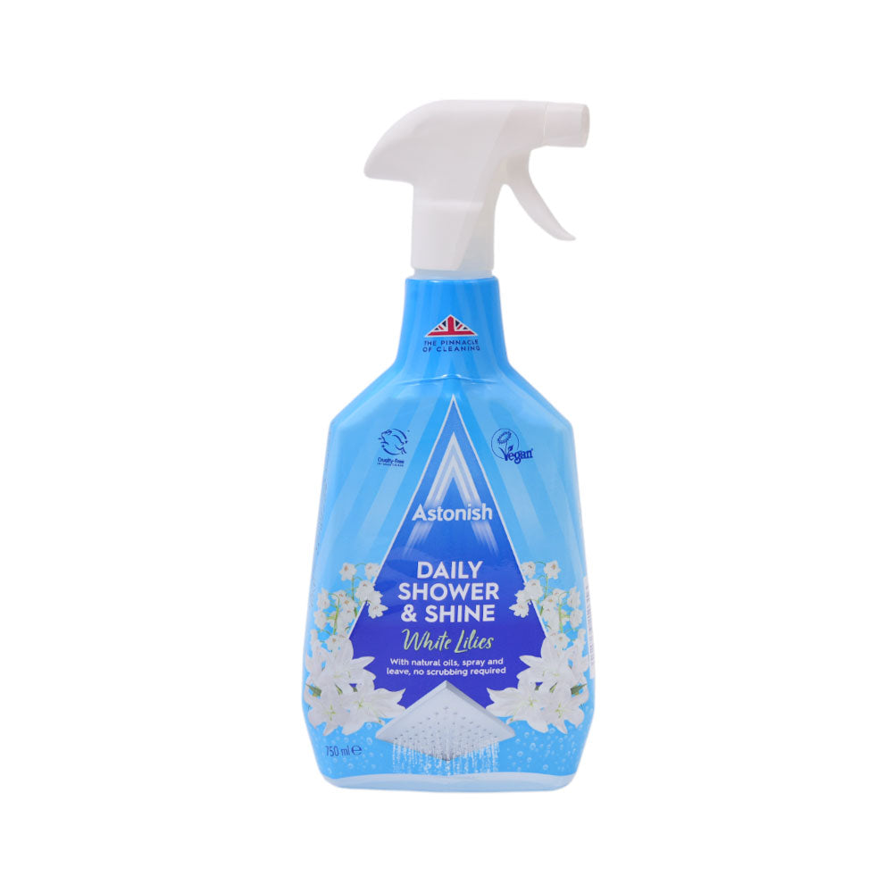 ASTONISH CLEANER DAILY SHOWER SHINE WHITE LILIES 750 ML