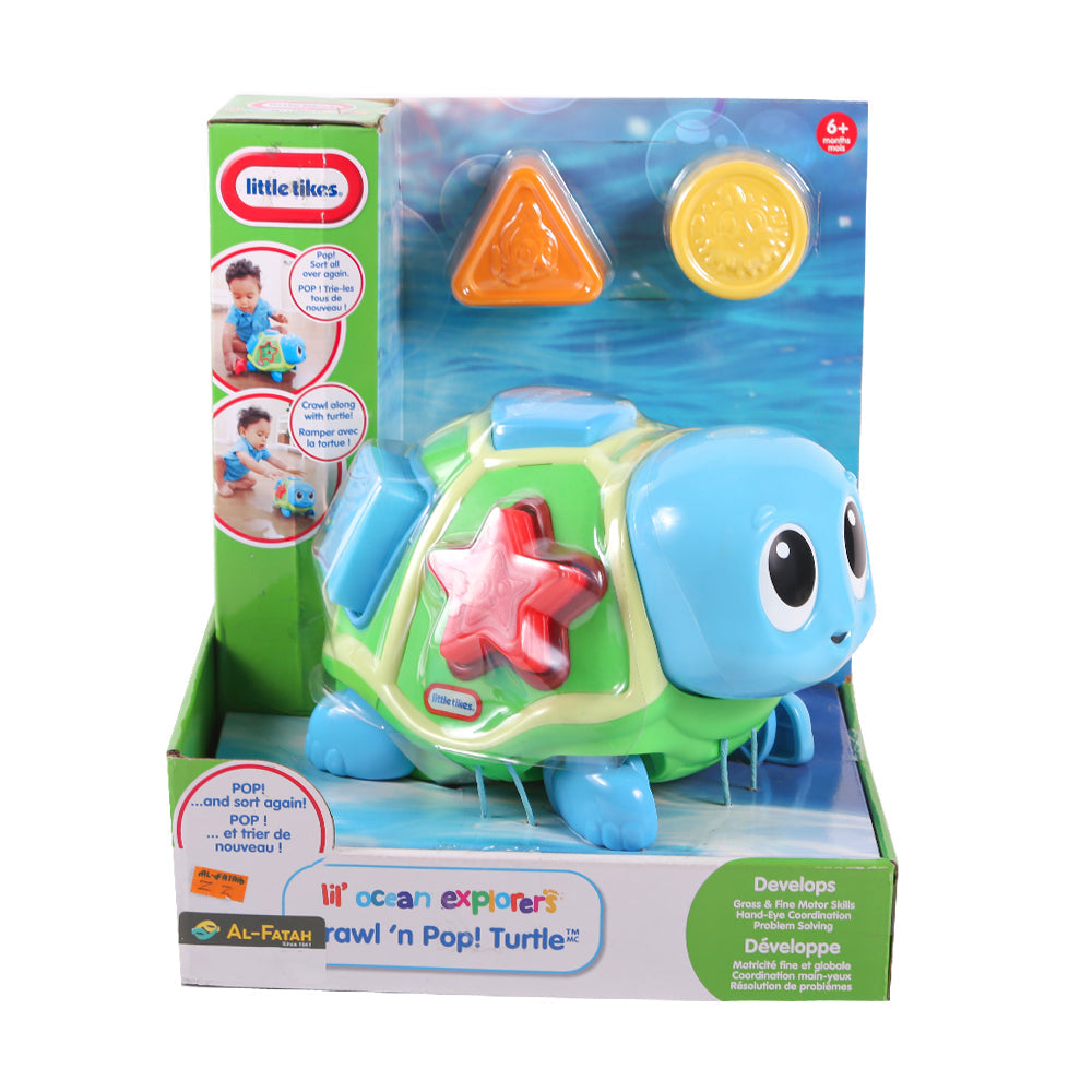 638497 Little Tikes Crawl Pop Turtle Basic – Al-Fatah