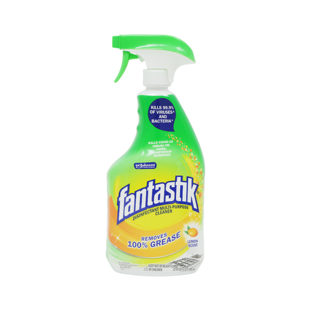 FANTASTIK DISINFECTANT CLEANER SPRAY LEMON 946 ML