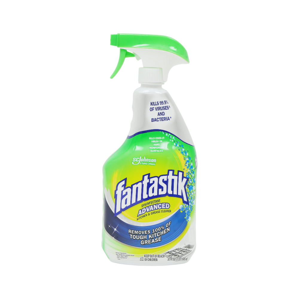 FANTASTIK CLEANER KITCHEN & GREASE ADVANCED DISINFECT 946 ML