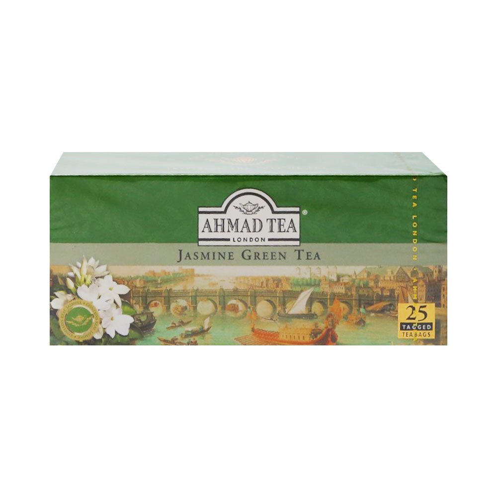 AHMAD TEA BAGS JASMINE GREEN TEA 25PCS 50 GM