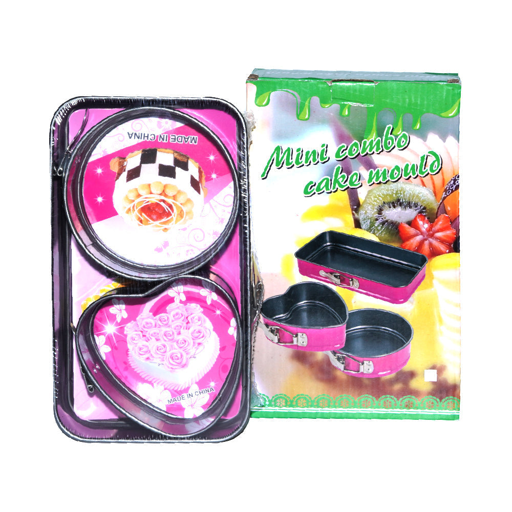 CAKE PAN 3PC SET IR S37-46 1151-6