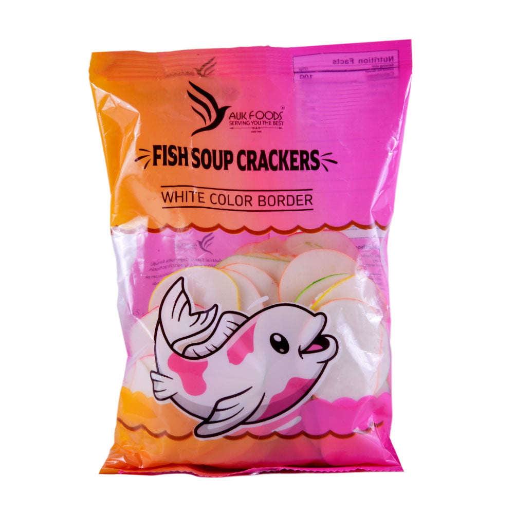 FISH CRACKER WHITE BOARDER 200 GM