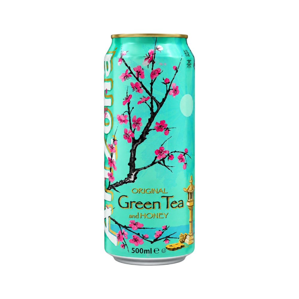ARIZONA GREEN TEA HONEY TIN 500 ML