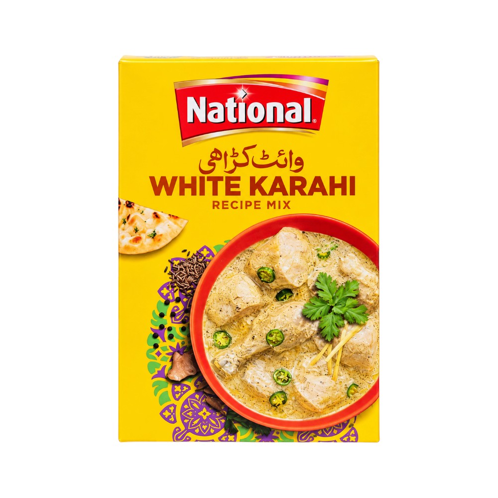 NATIONAL WHITE KARAHI RECIPE MIX 80 GM