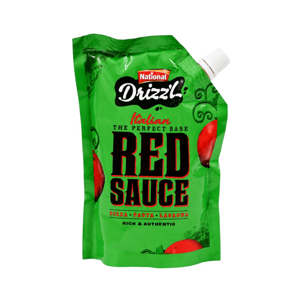 NATIONAL DRIZZL RED ITALIAN SAUCE 400 GM