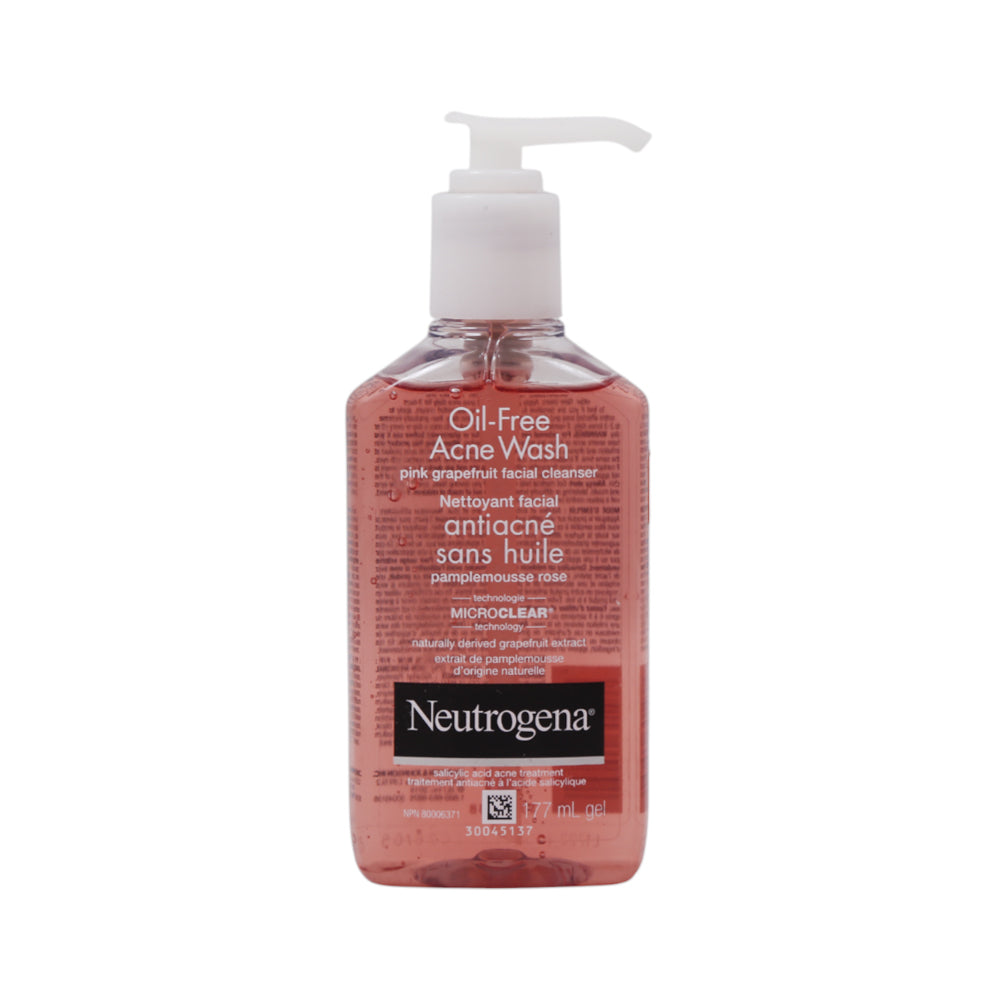 NEUTROGENA PINK GRAP FRUIT ACNE WASH 177ML