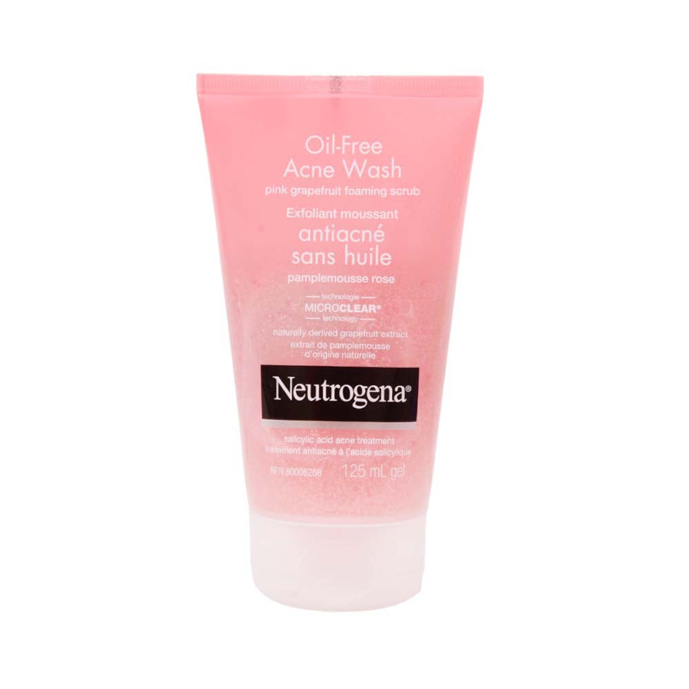 NEUTROGENA OIL-FREE ACNE FACE WASH 125ML