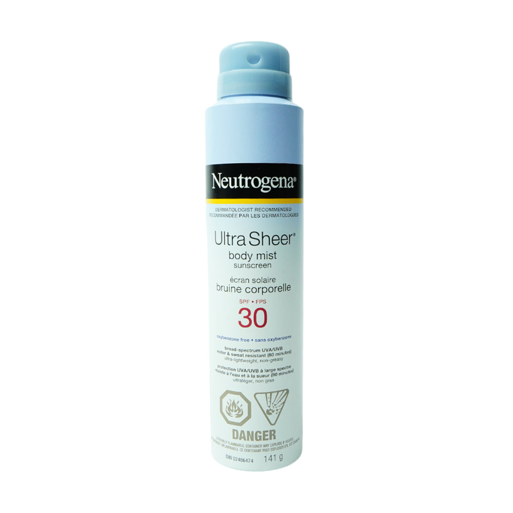 NEUTROGENA ULTRA SHEER SPF 30 BODY MIST 141G